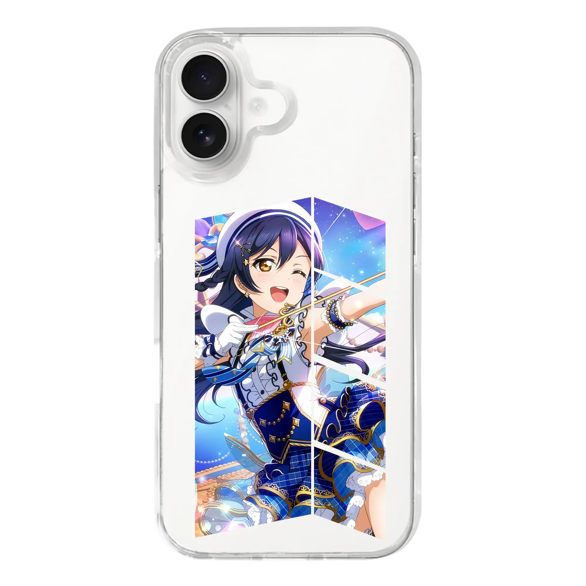 Love Live! グッズ,園田海未 - iPhone 17シリーズ 透明スマホケース – 薄型・耐衝撃・精密フィット保護カバー